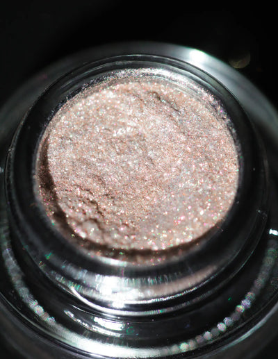 KARYSHA Cosmetics Beige Eyeshadow Glitter Pigment Shade #08 Professional makeup high-quality glitter eyeshadows, best eye-catching pigments, unique eye primer, makeup artist recommended makeup pigments