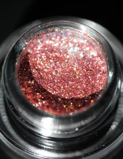 KARYSHA Cosmetics Burgundy Glitter Shade #35 Professional makeup high-quality glitter eyeshadows, best eye-catching pigments, unique eye primer, makeup artist recommended makeup pigments